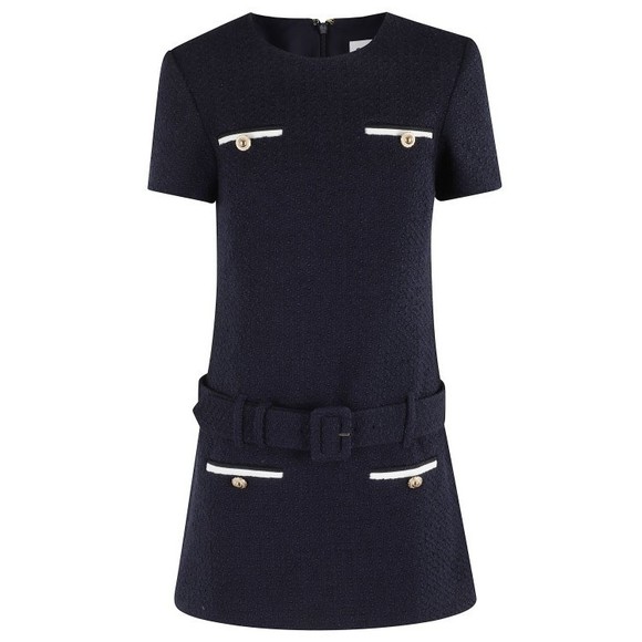 Self-Portrait Boucle Mini Dress - NWT